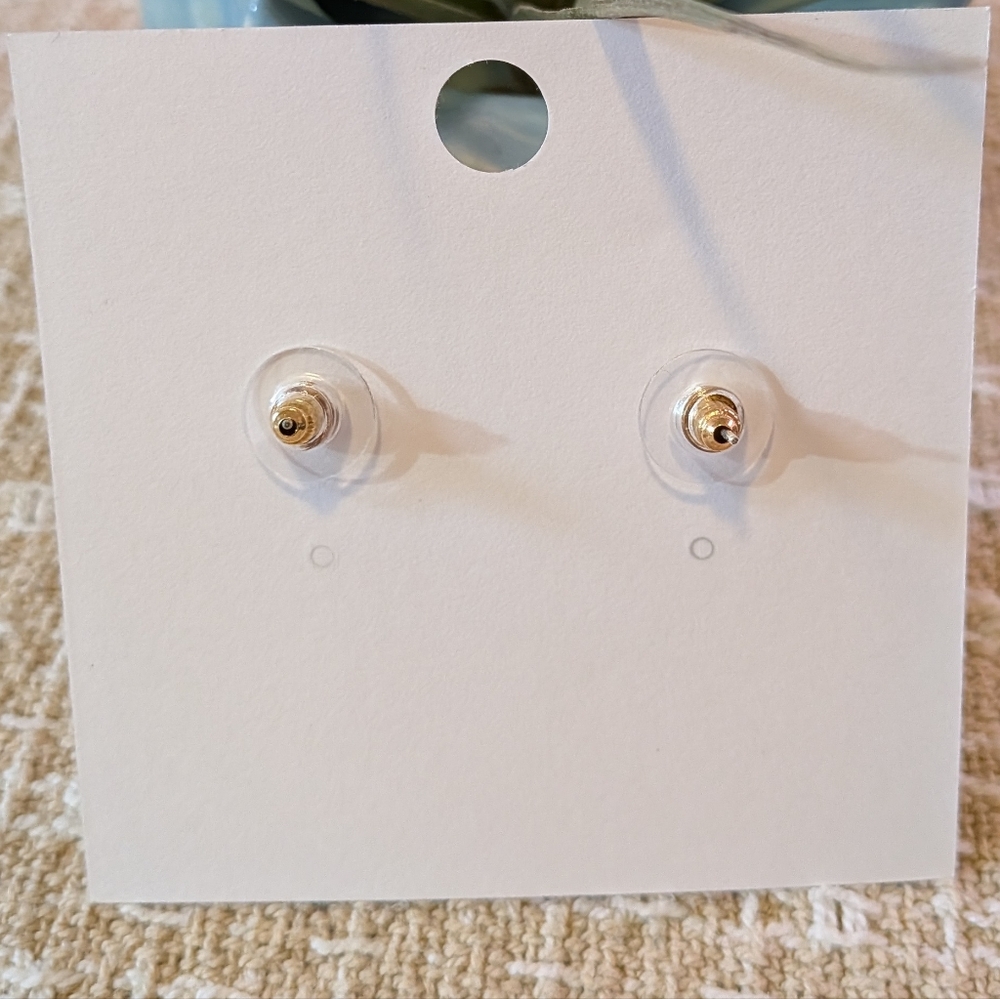 Handmade Floral Polymer Clay Dangle Earrings - Picture 3 of 5